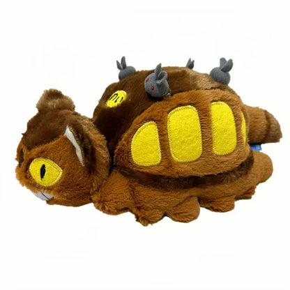 My Neighbor Totoro Plush Toy – Cartoon Bus Soft Stuffed Animal for Kids Xmas & Birthday Gift