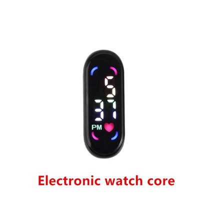 Pokemon Kids LED Watch — Pikachu Digital Anime Silicone Wristband with Puzzle Gift Box, Creative Birthday Gift