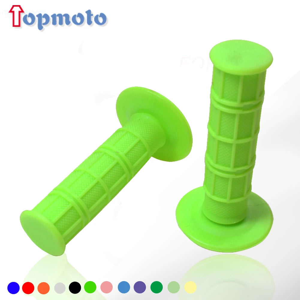 22mm MX Gel Rubber Handlebar Grip — For CR, CRF, XR, YZ, WR, TTR, KX, KLX, RMZ, RMX, RM, TC, TE, FC, FE, ATV, Enduro, Motocross, Dirt, Pit Bike