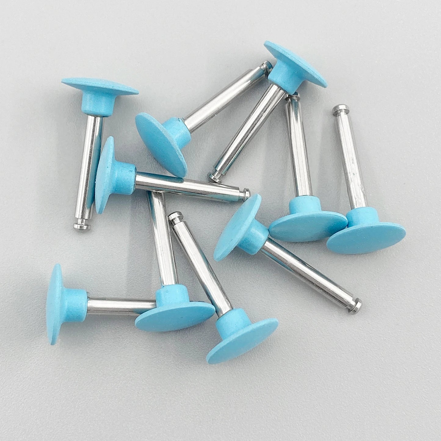 WELLCK Dental Silicone Grinding Heads – 12/10pcs Teeth Polisher for Low-Speed Dental Tools & Lab Use