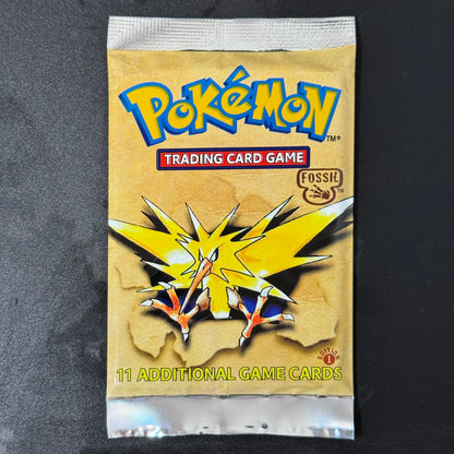 Pokémon Booster Packs Base Fossil Jungle - 11 Cards Per Pack & 36 Pack Booster Box Proxy Game Cards Collection