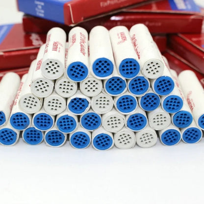 Vauen 8mm Activated Carbon Smoking Pipe Filters – Disposable Filter Accessories