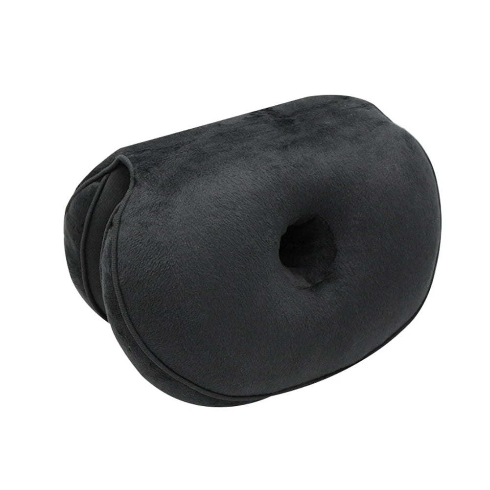 Multifunction Orthopedic Memory Foam Seat Cushion – Dual Comfort Pelvis Pillow for Hip Lift & Pressure Relief