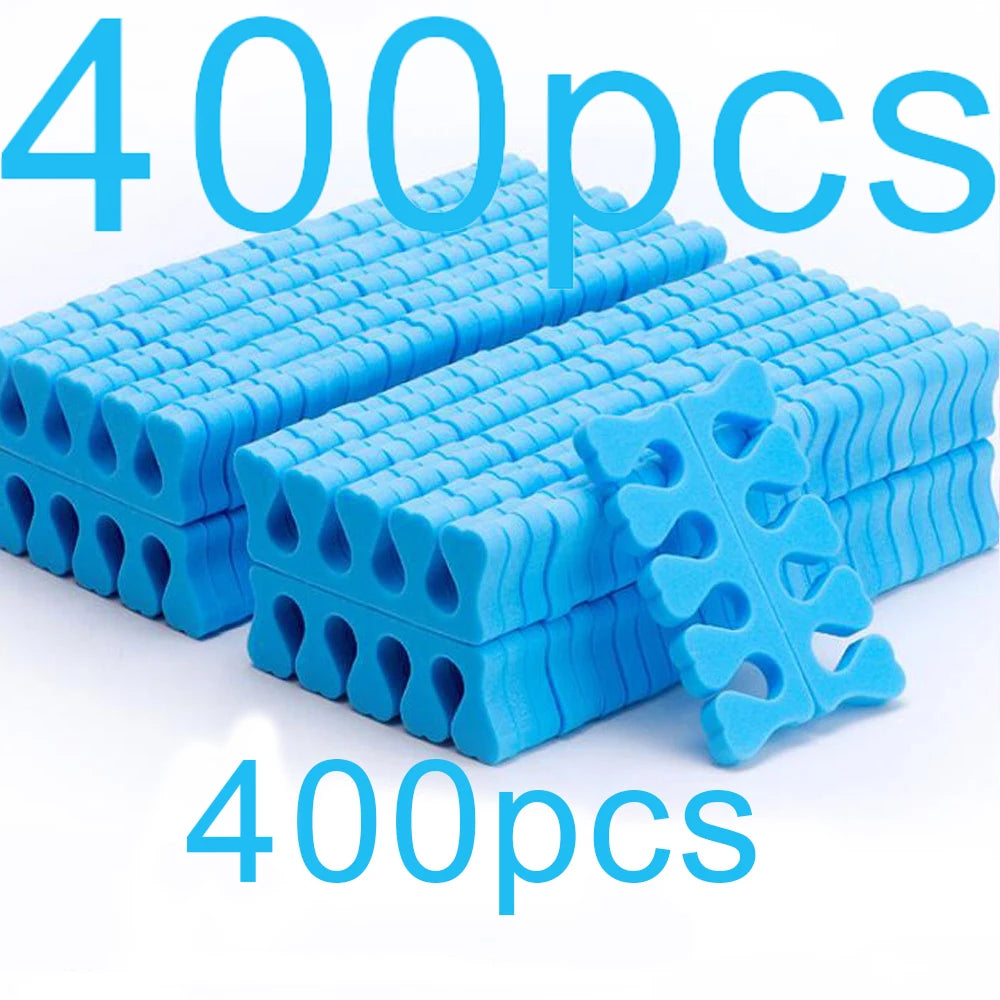 50 Pairs Soft Toe Separators – Flexible Heart Shape Nail Art & Pedicure Tools for Manicure Practice & Foot Care Support