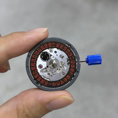 NH35A Premium Automatic Mechanical Watch Movement – High Accuracy Self-Winding 24 Jewels Replacement with Date Wheel (3/3.8/6 O’Clock)