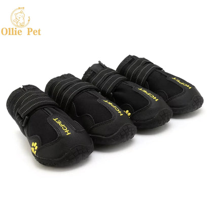 Dog Shoes Waterproof Rain Boots — Anti-Slip, Warm Snow & Reflective Protection for Small and Large Pets