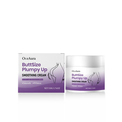 Buttock Smoothing & Firming Cream - Moisturizing Hip Massage Lotion for a Lifted, Plumper-Looking Appearance