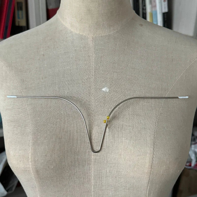 Stainless Steel Bra Underwire Shapers - 6-Piece Lingerie Making Supplies for Bras, Bustiers, and Corsets