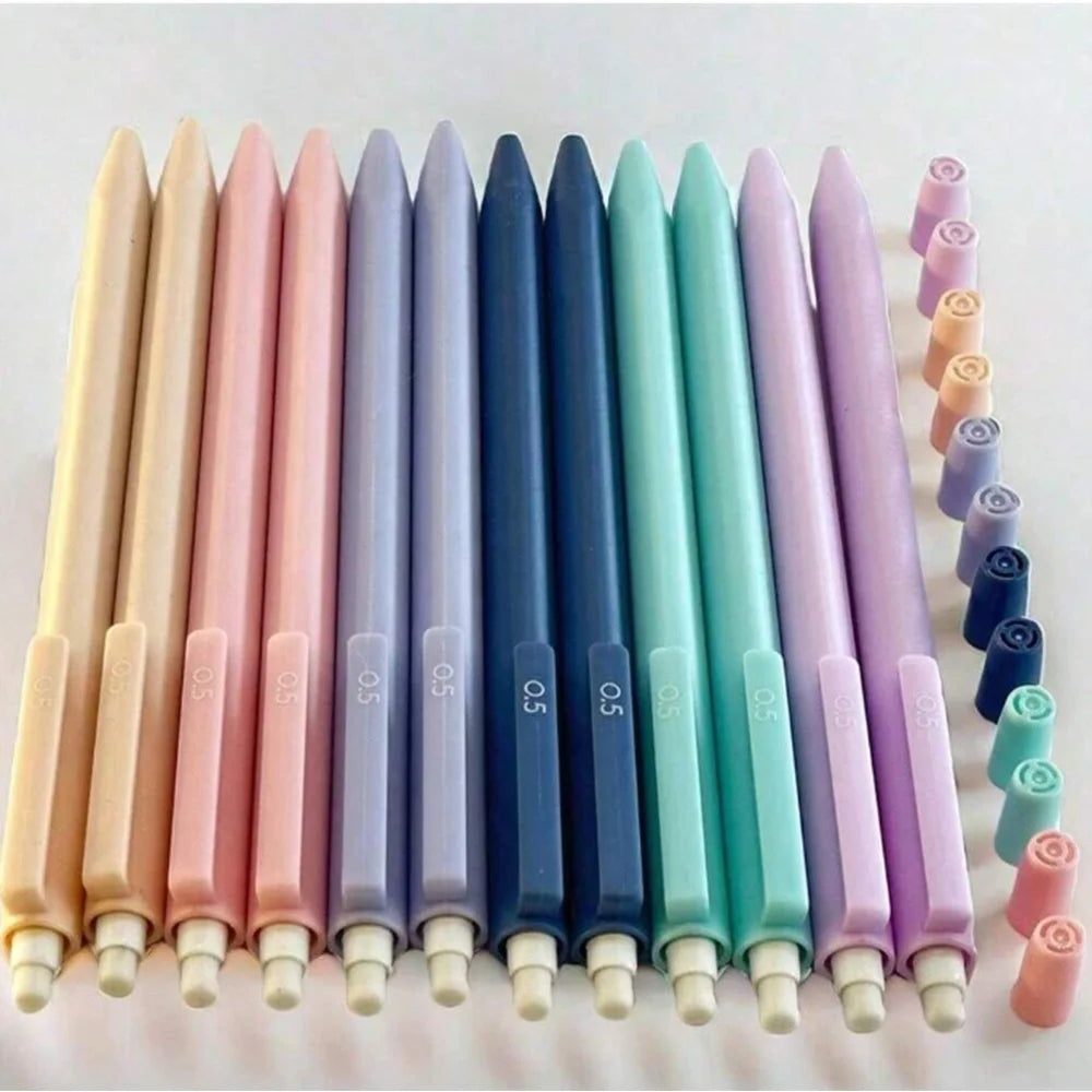 Cute Pastel Mechanical Pencil Set - 0.5mm & 0.7mm Writing, Drawing & Sketching Pencils