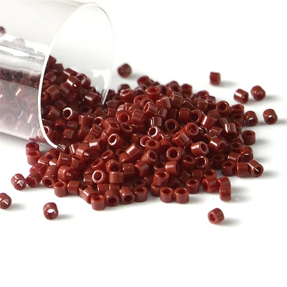 11/0 Delica Glass Seed Beads - DIY Jewelry Making Beads for Bracelets & Crafts