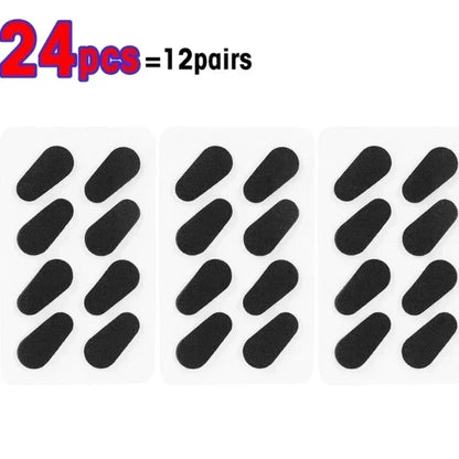 Self-Adhesive Eyeglasses Nose Pads – Soft EVA Foam Anti-Slip Reusable Mini Oval Glasses Comfort Pads Accessories Kit