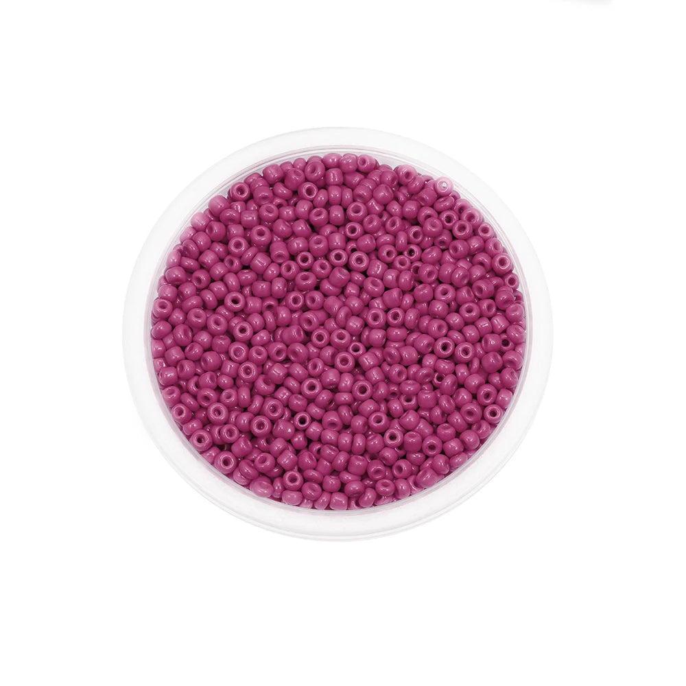 Czech Glass Seed Beads 3/4mm 300/600Pcs - Small Round Loose Charm Beads for DIY Jewelry Making, Earrings, Bracelets & Crafts