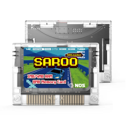 EPICJOY SEGA Saturn SAROO Optical Drive Emulator — SDLoader FlashCart with 1MB/4MB RAM & 8MB Memory Card