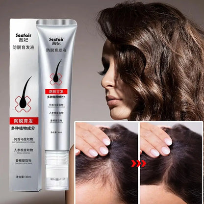 Hair Growth Serum - Nourishing Scalp Treatment Oil for Strengthening Roots & Repairing Damaged Hair