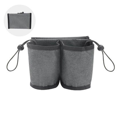 Travel Luggage Cup Holder - Hands-Free Suitcase Drink Carrier for Coffee, Water Bottles & Travel Mugs