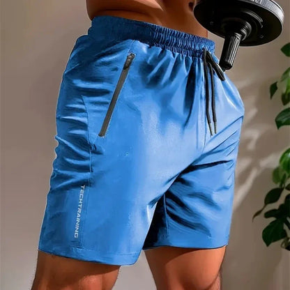 UETEEY Men’s Summer Shorts — Gym, Running & Fitness Quick-Dry Workout Pants