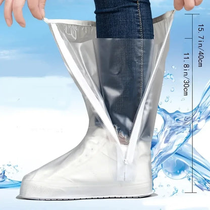 Thickened Washable Rain Boots for Men & Women – Durable Waterproof Shoes for All-Weather Protection