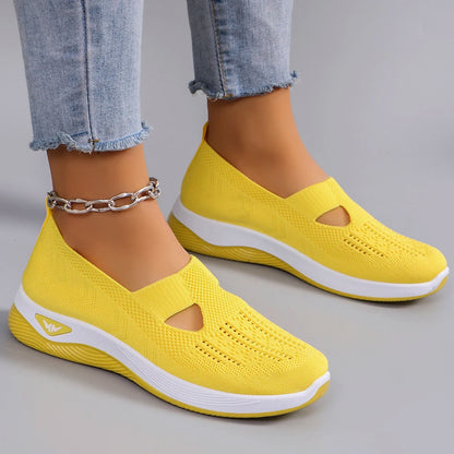 Spring Women's Sports Shoes – Breathable, Lightweight, Non-Slip, Wear-Resistant Casual Sneakers