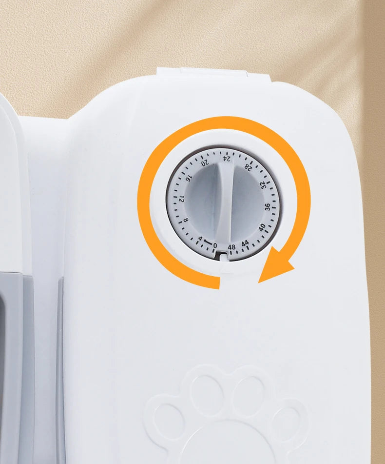 Pet Automatic Timing Feeder – 350ML Large Capacity Dry & Wet Food Dispenser