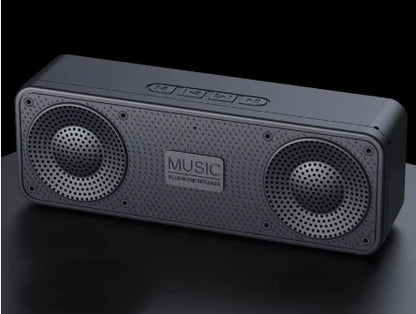 S18 Bluetooth Speaker - Waterproof Wireless Speaker with Subwoofer, FM Radio & 20-Hour Battery