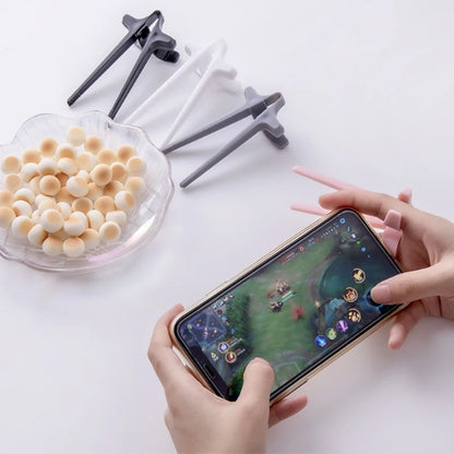 Creative Lazy Fingers Snack Clip - Easy Learning Chopsticks for Clean Hands, Fun Training Aids, Gaming and Snacking Finger Set