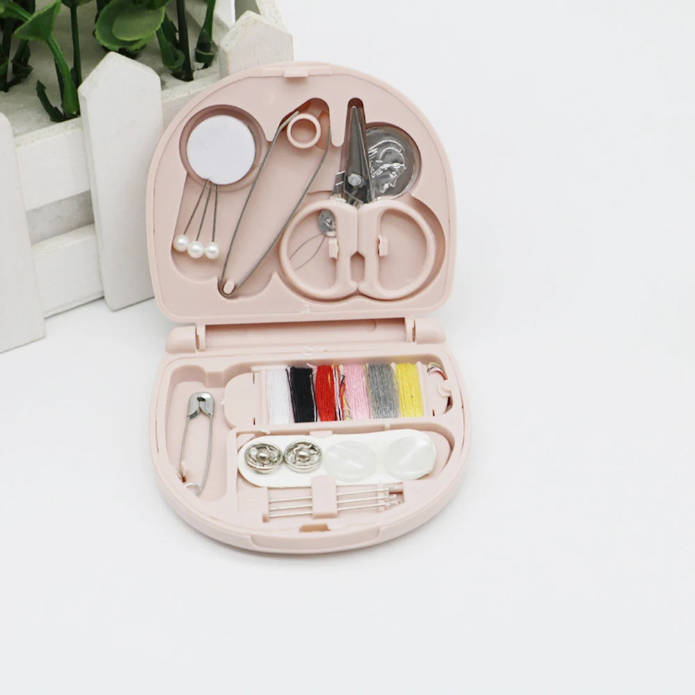 Mini Portable DIY Sewing Box – Travel & Home Sewing Kit