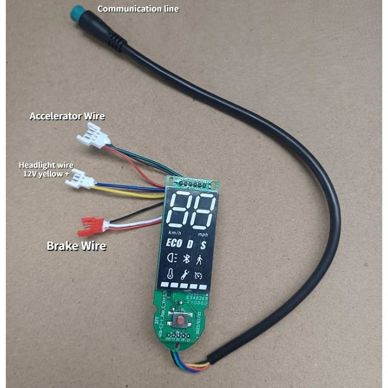 350W 36V 15A Scooter Controller Motherboard with Bluetooth & Tuya Smart – Compatible with FOSTON X-Play DIGMA, 8.5 Inch, Max Speed 30 Km/h