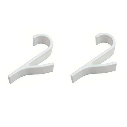 2-6PCS Heated Towel Radiator Hooks — Multi-Purpose Coat, Scarf & Clothes Hangers for Bathroom