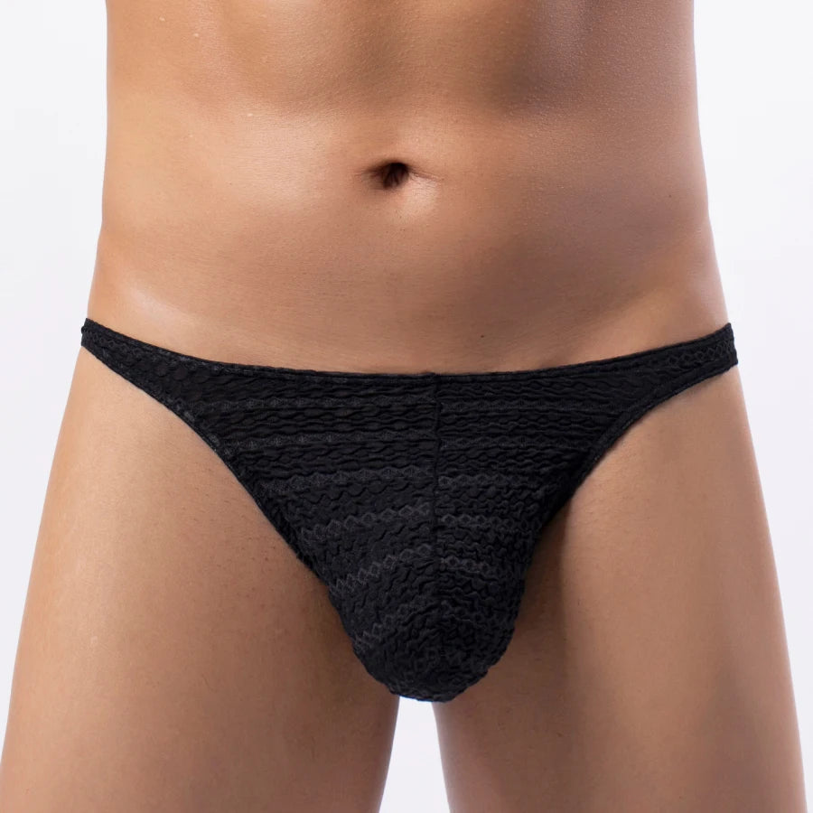 Men’s Mesh Breathable Briefs Y48 – Lightweight Pouch Underwear, Sexy Comfort Fit Lingerie Style Boxers for Men