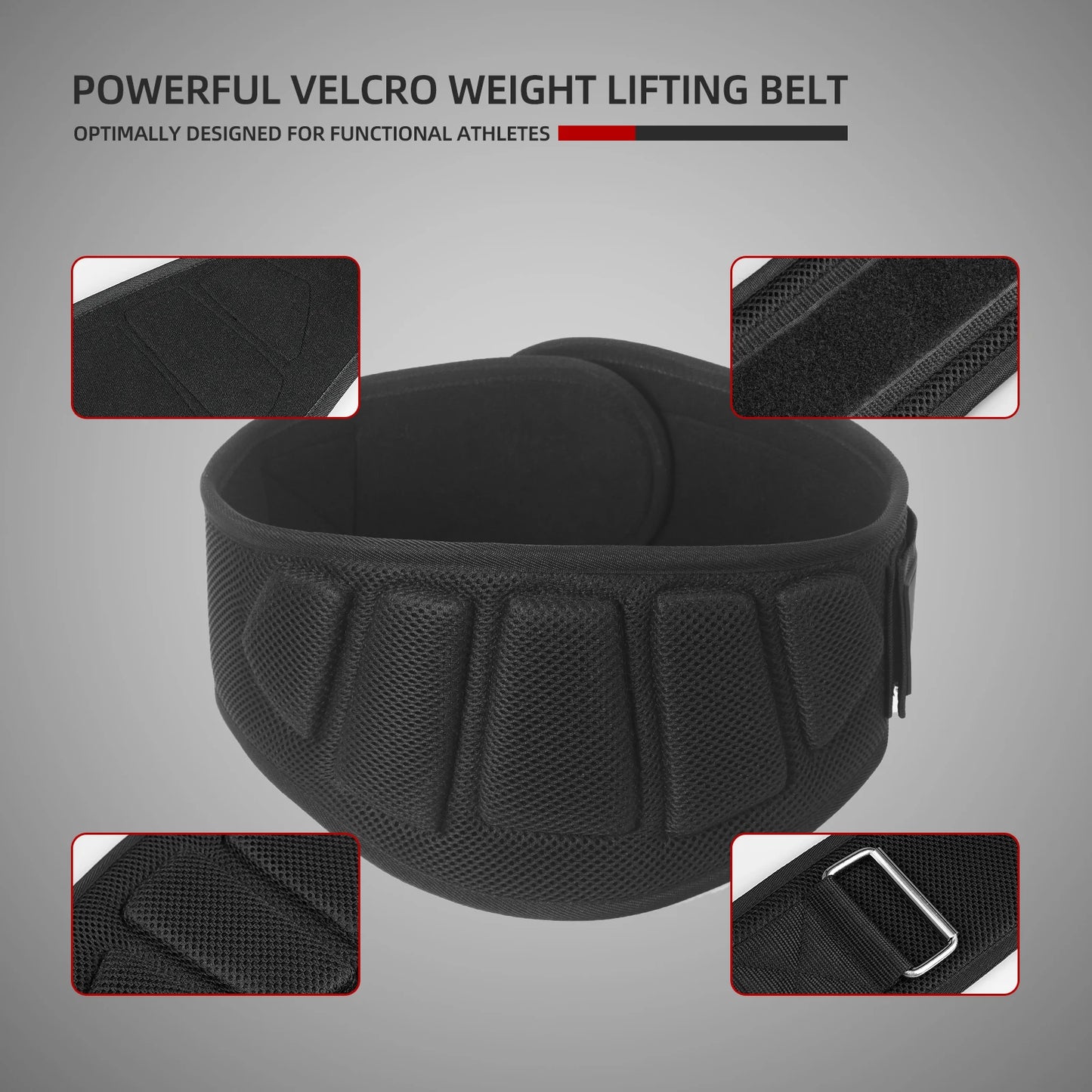 SKDK Weightlifting Belt: Men's Back Support for Fitness Training - Waist Protection for Orthopedic and Spine Support