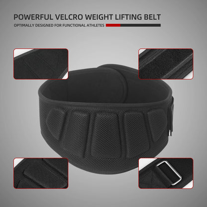 SKDK Weightlifting Belt: Men's Back Support for Fitness Training - Waist Protection for Orthopedic and Spine Support