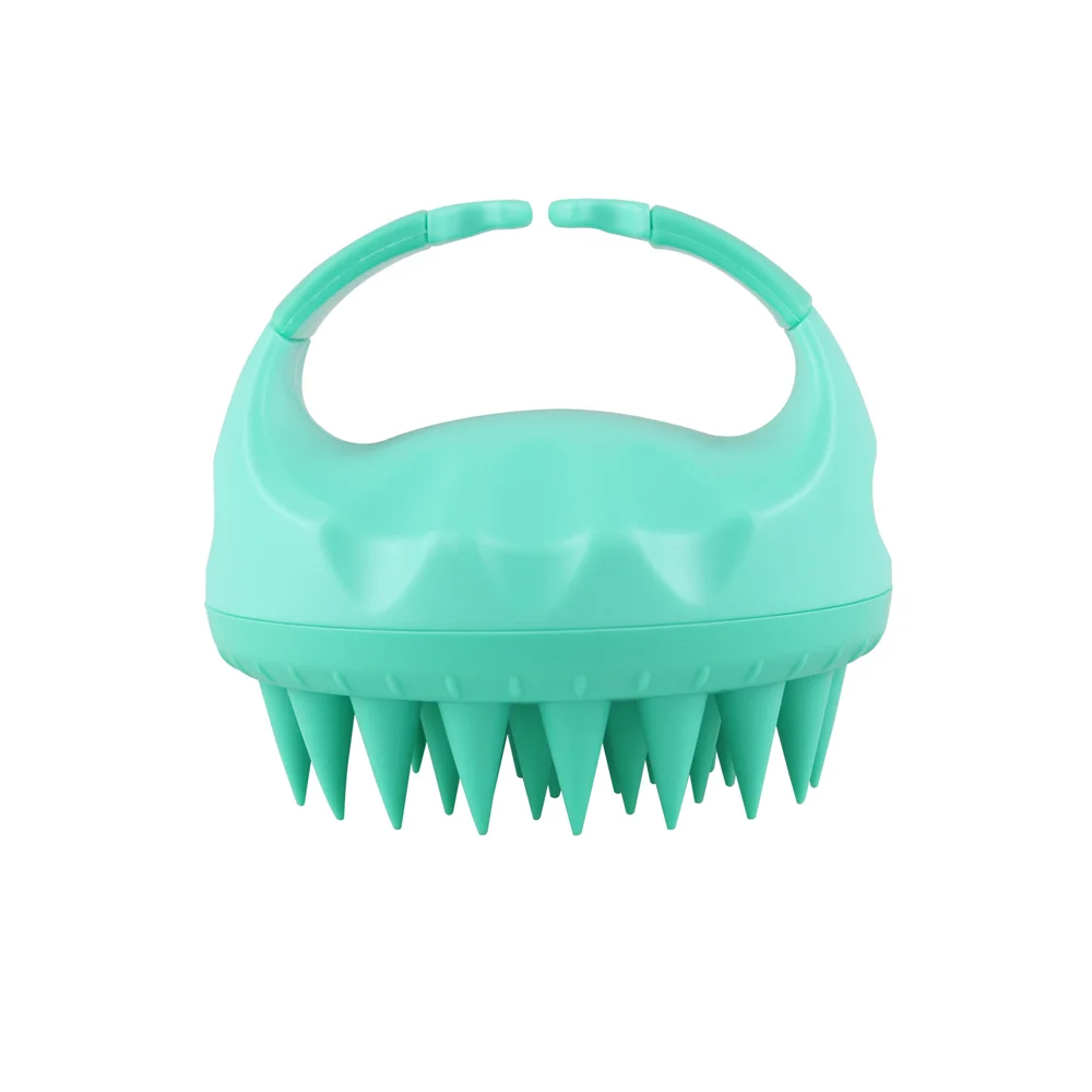 Silicone Scalp Massage Shampoo Brush - Soft Hair Washing Comb for Deep Cleaning, SPA Treatment & Salon Care