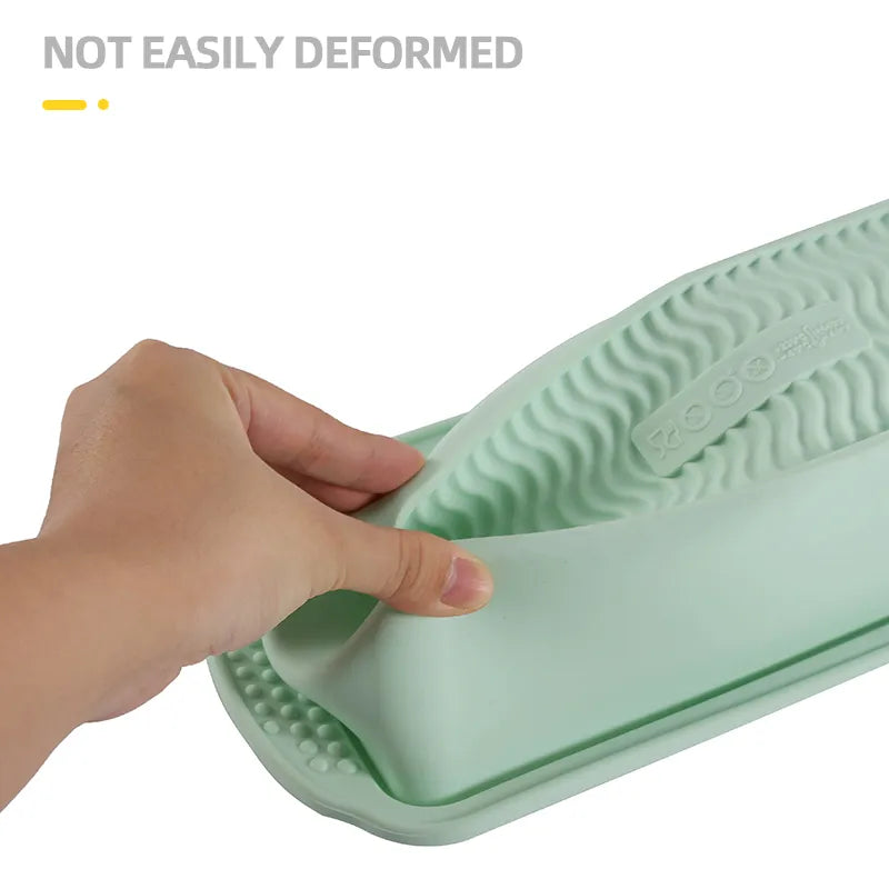 Non-Stick Silicone Baking Molds - Rectangle Cake Pans and Loaf Pan for Easy Release, Bread Toast Mould, Kitchen Accessories, and Pastry Tool