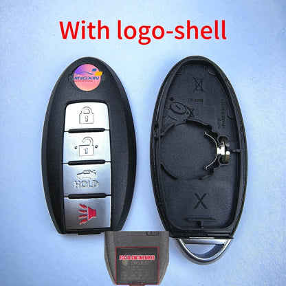Jingxin CWTWB1U815 Smart Key & Board with 4BT 315MHz ID46-PCF7952 Chip – Compatible for Nissan Sunny, Teana, Sylphy, Sentra, Versa Car Key Shell
