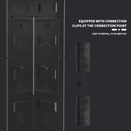 DayPlus 5-Tier Heavy Duty Garage Shelving – Adjustable Storage Unit, 386LBS Load Capacity per Tier, 150-200CM Height