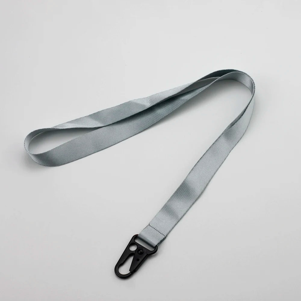 Neckband Nylon Keychain with Heavy Metal Hook – Anti-Loss Lanyard for Keys, Mobile Phone, Camera, Outdoor Safety Rope