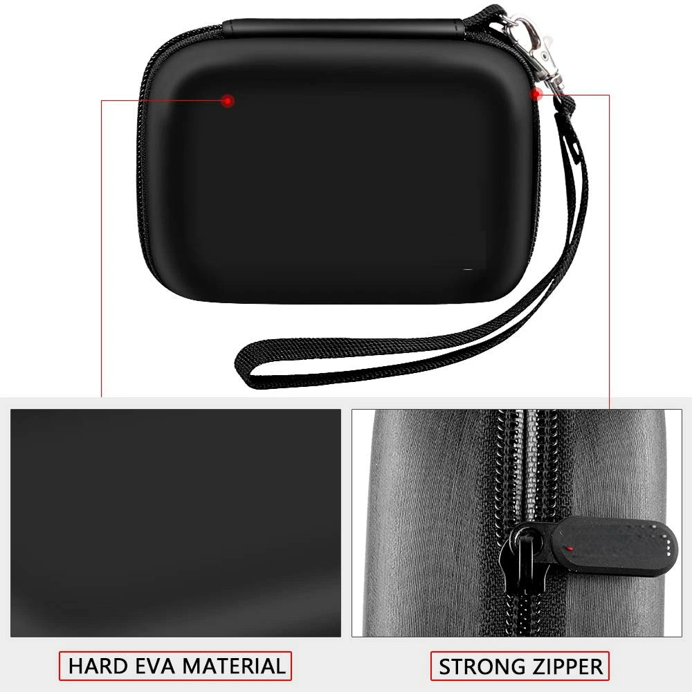 AbergBest Protective Carrying Case for Digital Cameras – Fits 21MP HD, 2.7" LCD, Rechargeable Kodak Pixpro & Canon PowerShot