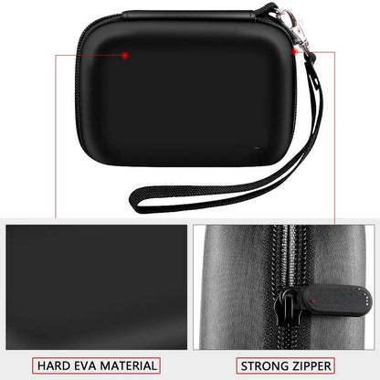 AbergBest Protective Carrying Case for Digital Cameras – Fits 21MP HD, 2.7" LCD, Rechargeable Kodak Pixpro & Canon PowerShot