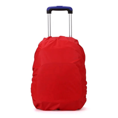Children's Waterproof Backpack Rain Cover with Safety Light - 35L, for Night Cycling, Camping and Hiking