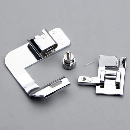Sewing Machine Rolled Hem Presser Foot - 9mm 13mm 19mm 25mm Multi-Size Sewing Accessory