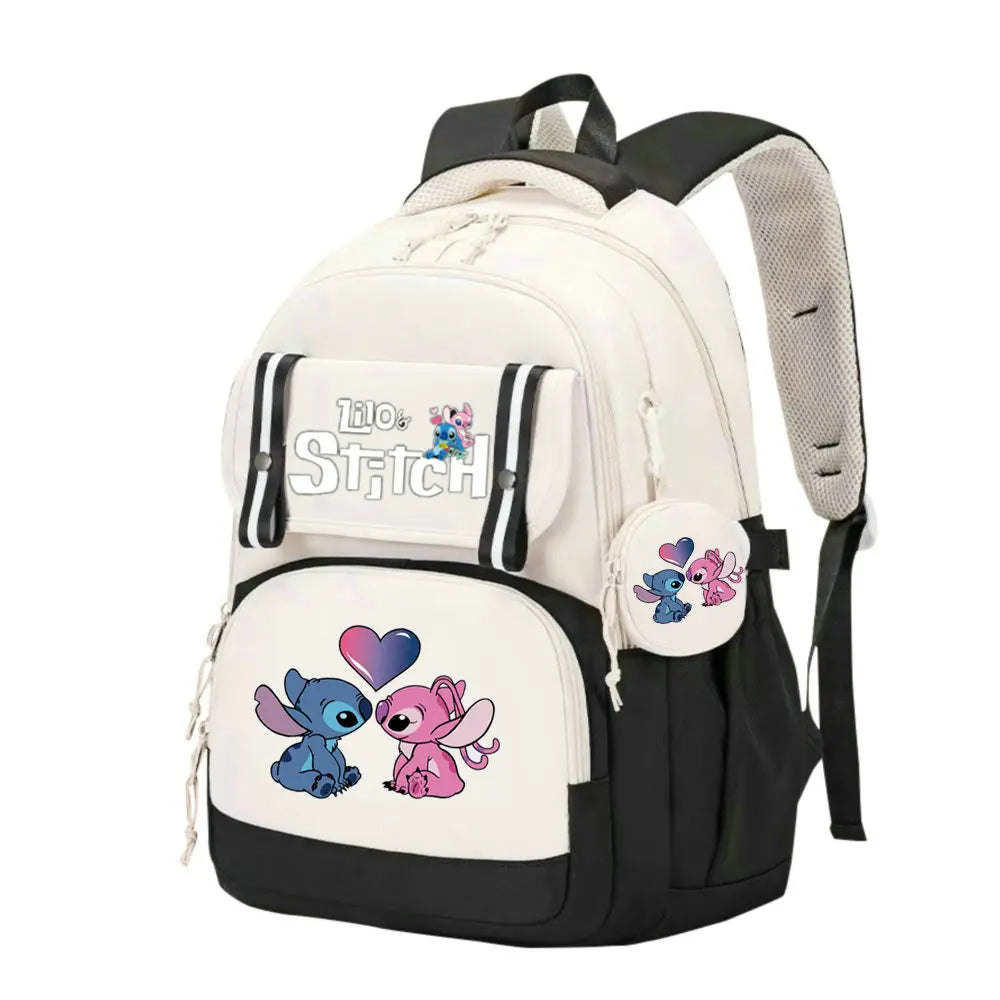Lilo & Stitch Backpack for Girls – Waterproof School Travel Bookbag for Teens & Women