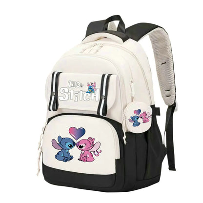 Lilo & Stitch Backpack for Girls – Waterproof School Travel Bookbag for Teens & Women