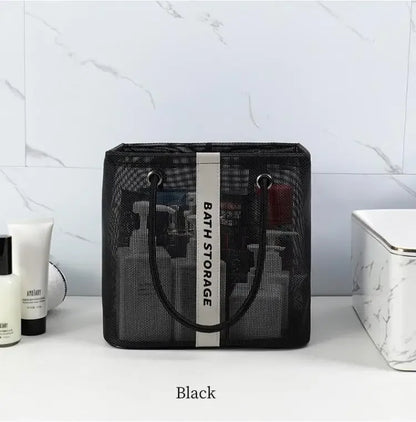 Large Capacity Cosmetic Bag - Portable Travel Wash Handbag, Transparent Shower Makeup Pouch, Unisex Toiletries Organizer
