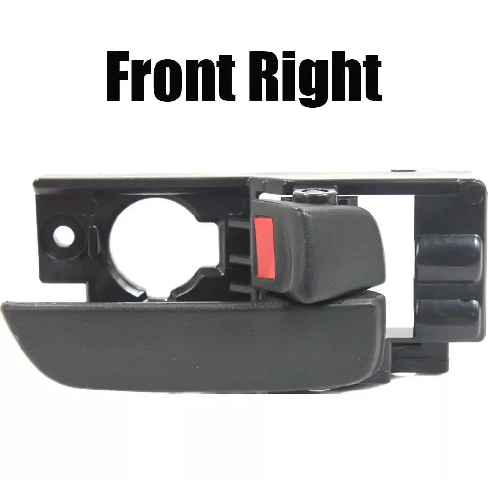 Car Interior Door Handle Replacement – For Hyundai Accent 2006–2011, Black Plastic Durable Easy Install Stable Performance Handle