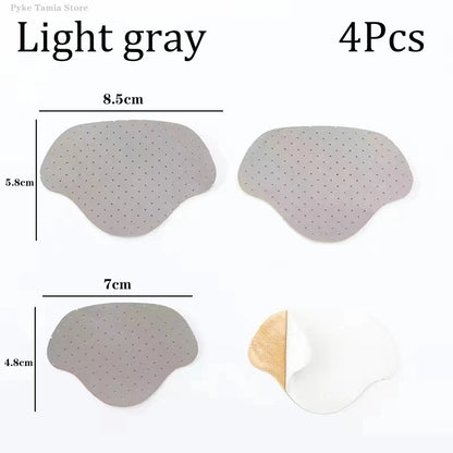 4pcs Heel Repair Patches – Breathable Shoe Hole Repair Stickers, Anti-Wear Heel Pads & Insoles Protector Inserts for Sneakers Foot Care