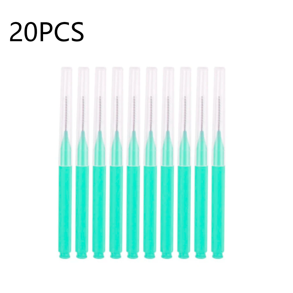 10/20/50PCS Mini Eyebrow & Lash Brushes – Disposable Bendable Brow Perm & Micro Eyelash Applicator Tools