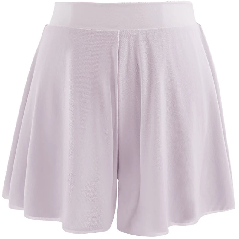 Women’s Dance & Yoga Shorts – Skirted Sport Pants for Ballet, Training, Jogging, Running & Fitness