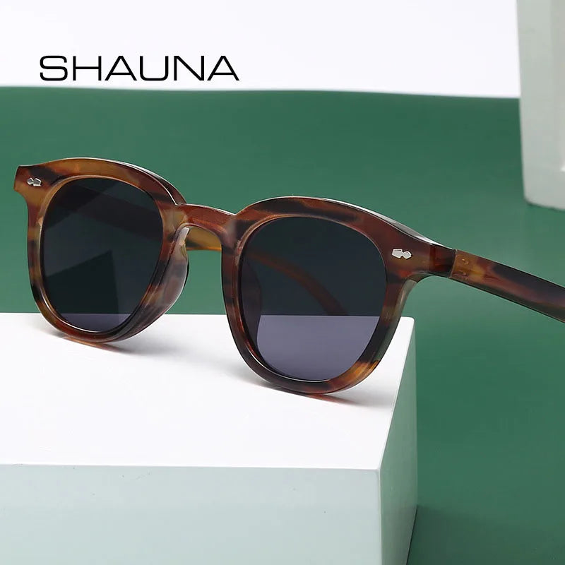 SHAUNA Trending Small Round Sunglasses — Fashion UV400 Shades for Women