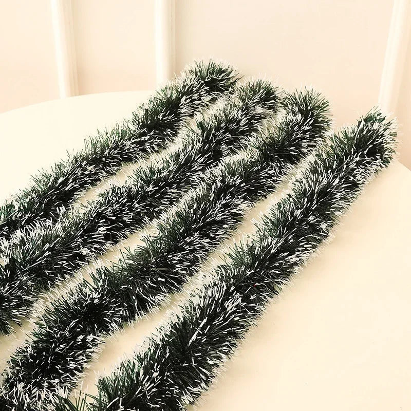2M Christmas Ribbon Garland – Festive Tree, Party & Wedding Decoration