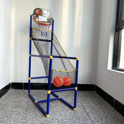 Indoor Outdoor Arcade Basketball Game Set - Easy Setup Hoop Toy with Pump & Balls for Kids, Parties & Holiday Gifts